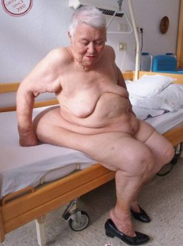 Collection of very old and fat amateur grannies